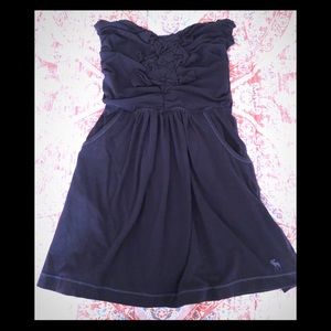Abercrombie and Fitch short navy blue dress